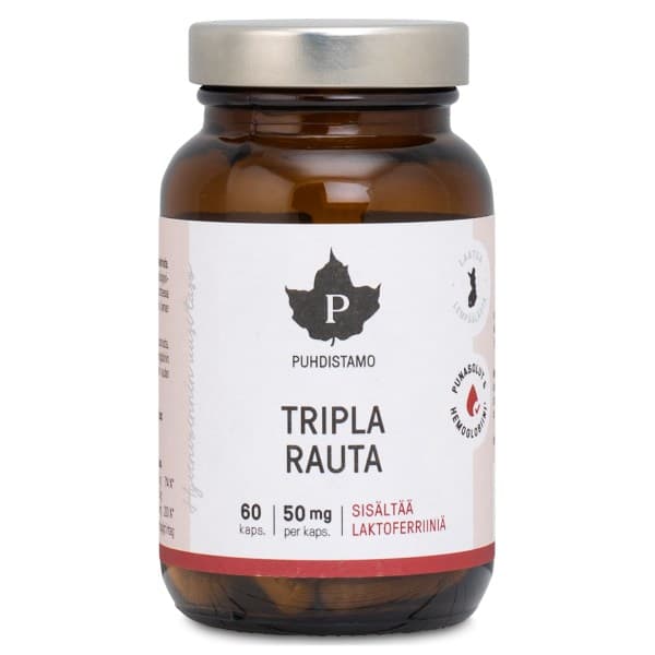 Puhdistamo Tripla Rauta, 60 kapselia