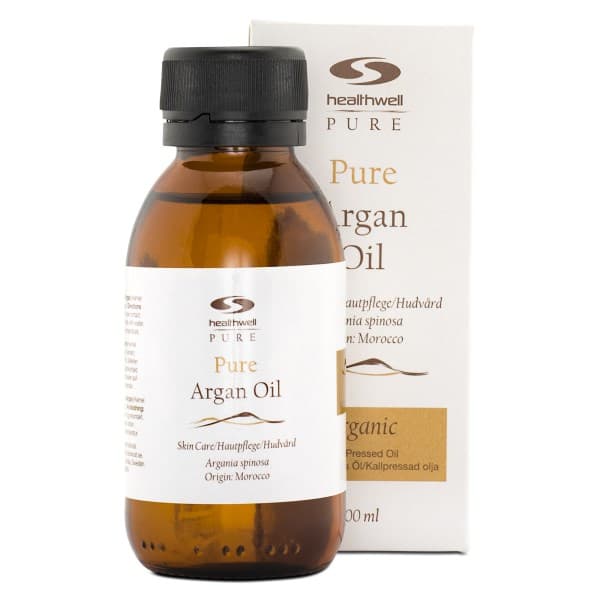 Healthwell PURE Arganöljy EKO, 100 ml -20%