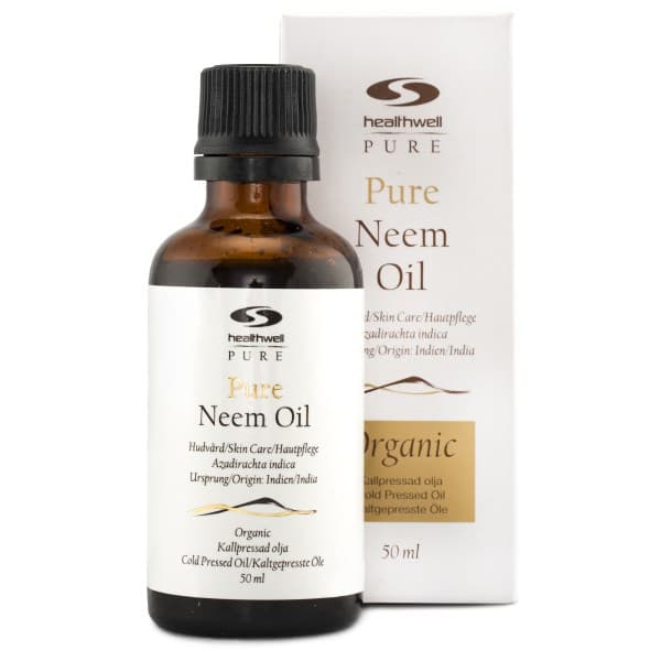 Healthwell PURE Neemöljy EKO, 50 ml