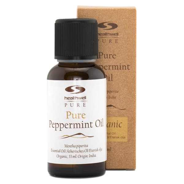 Healthwell PURE Piparminttuöljy EKO, 33 ml