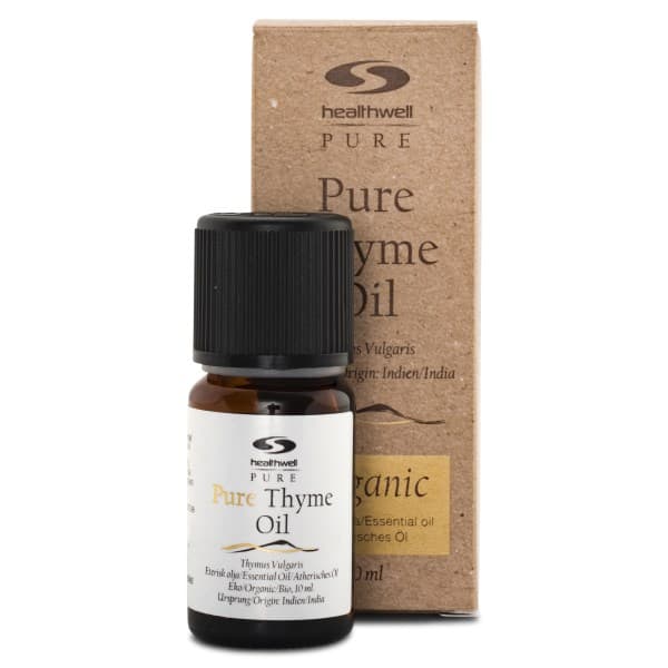 Healthwell PURE Timjamiöljy EKO, 10 ml
