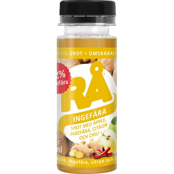 RÅ Inkiväärishotti, 65 ml
