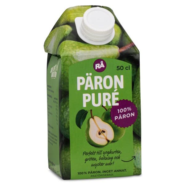 RÅ Puré Hedelmäpyree, Päärynä, 50 cl