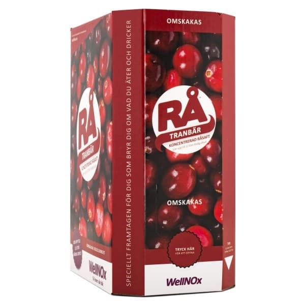 RÅ Karpalomehu Bag-in-Box, 3000 ml -20%