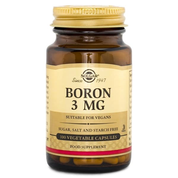 Solgar Boori 3 mg / Kapseli, 100 kapselia