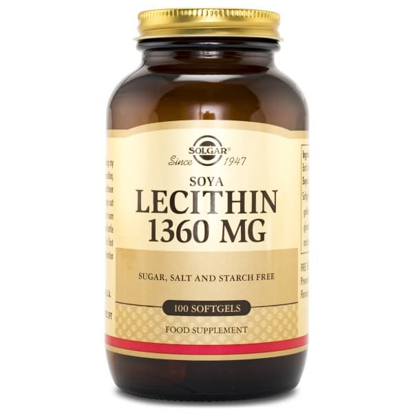 Solgar Lesitiini, 100 kapselia