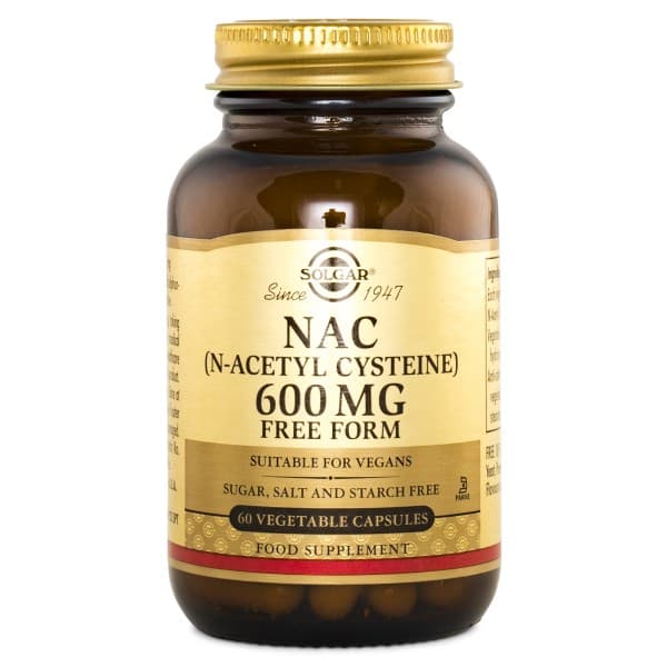 Solgar NAC, 60 kapselia