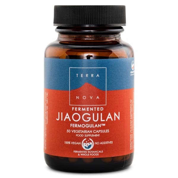 Terranova Fermentoitu jiaogulan kapseleissa, 50 kaps.