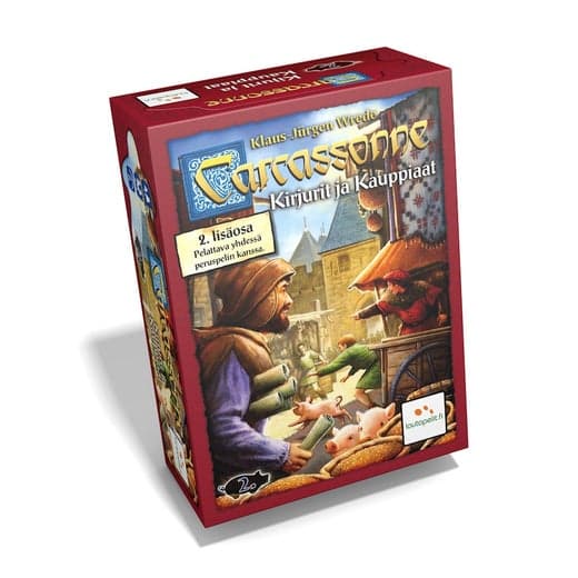 Carcassonne Kirjurit ja Kauppiaat (2. lisäosa vanha painos) -45%
