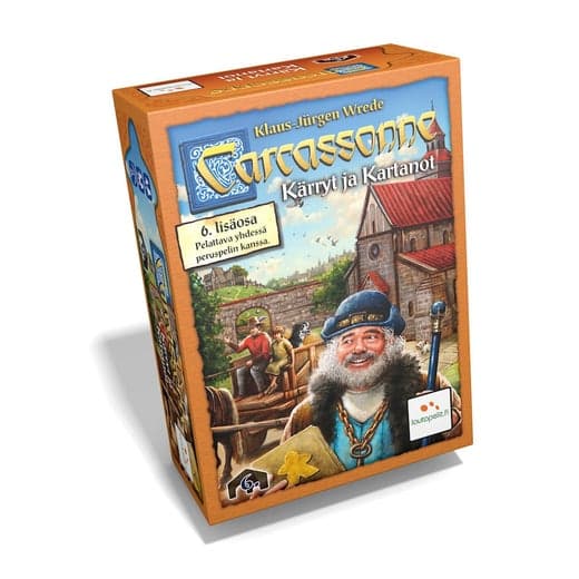 Carcassonne Kärryt ja Kartanot (6. lisäosa vanha painos) -45%