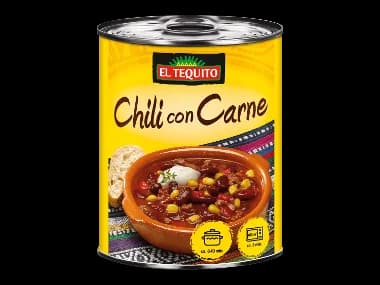 EL TEQUITO Chili con carne