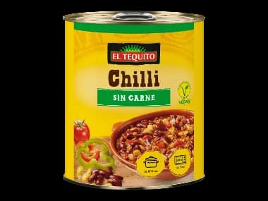 EL TEQUITO Chili sin Carne tai Chili con Carne