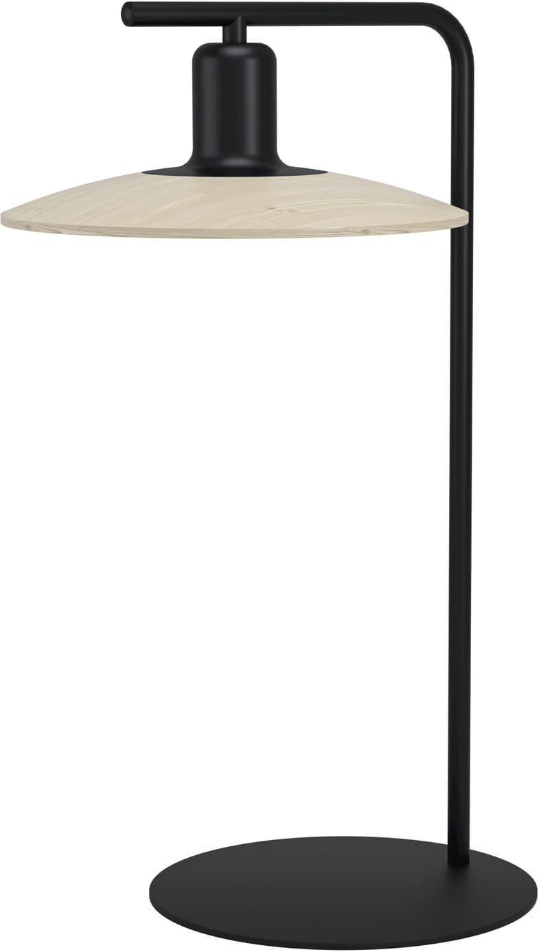 Pöytävalaisin Eglo Mayazes 4.6W GU10 LED IP20 musta/puu