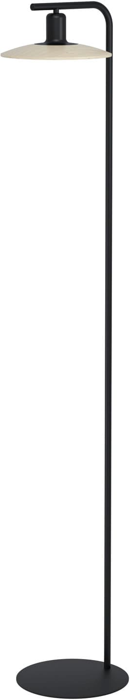 Lattiavalaisin Eglo Mayazes 4.6W GU10 LED IP20 musta/puu