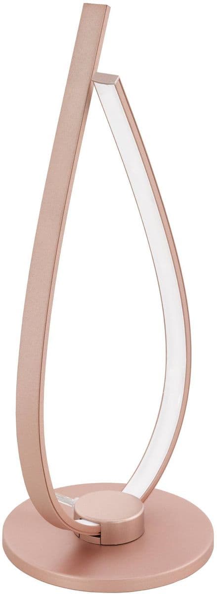 LED-Pöytävalaisin Palozza 38cm ruusukulta