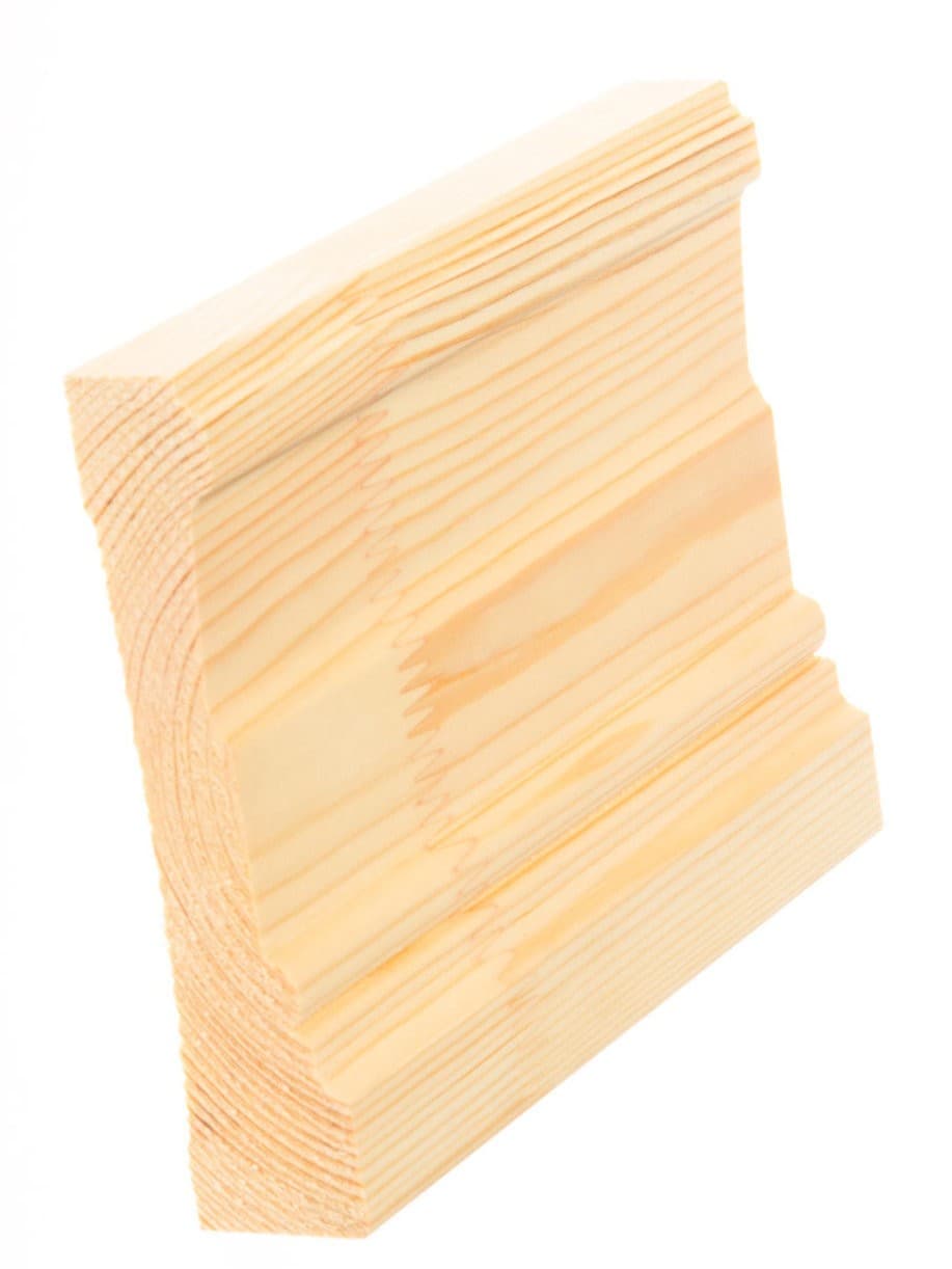 Peitelista Kartano Listat Ruuskasen 33x33x3300mm, mänty, puuvalmis