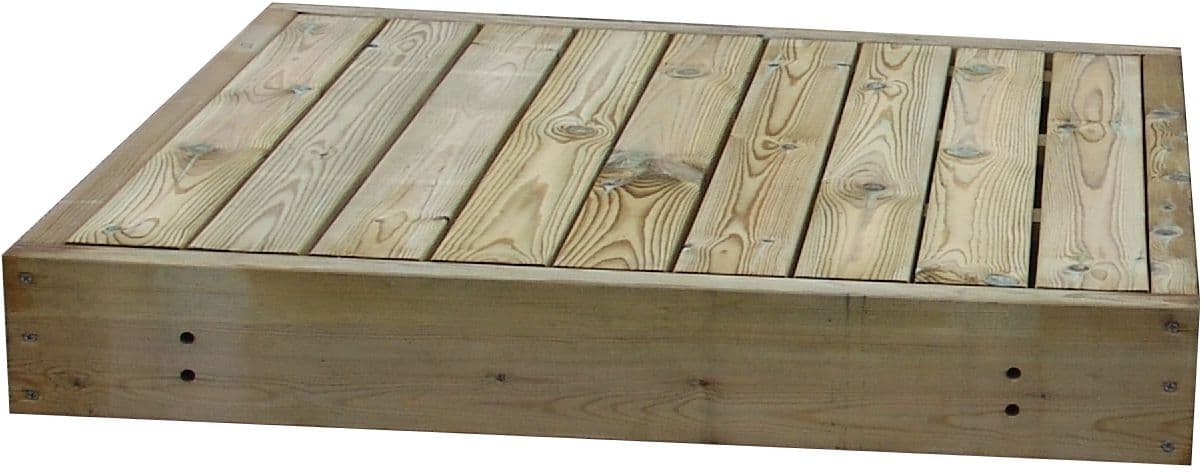 Terassielementti kehikko ja laatta 980x980x140mm OUTLET vihreä