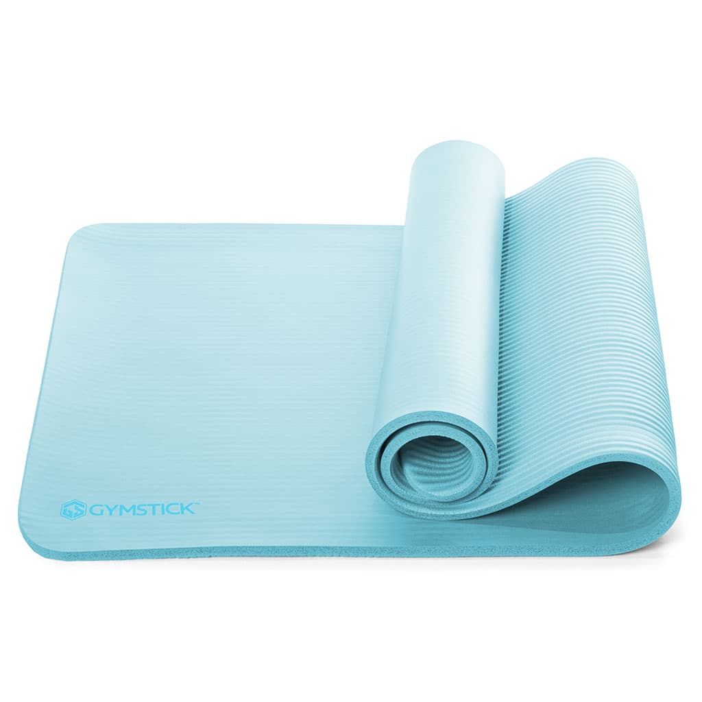 Gymstick Comfort Jumppamatto 10mm (160 x 60cm) - Sky Blue