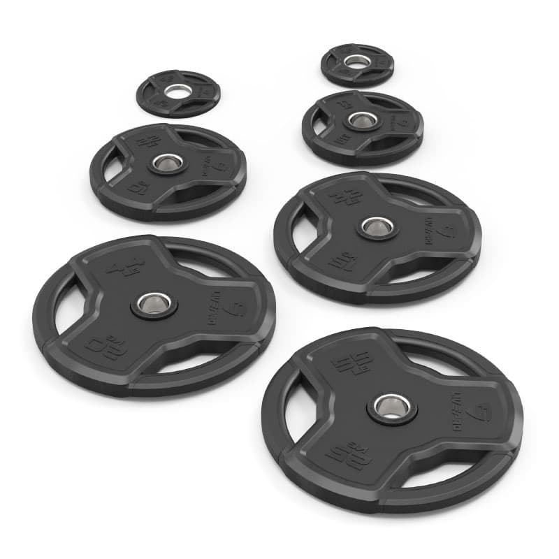 Livepro Premium Rubber Levypaino 1,25-25kg - 5kg