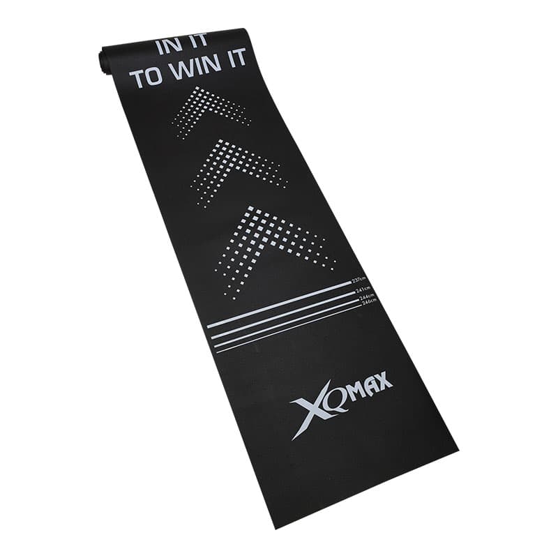 XQ Max PVC Dartsmatto Musta