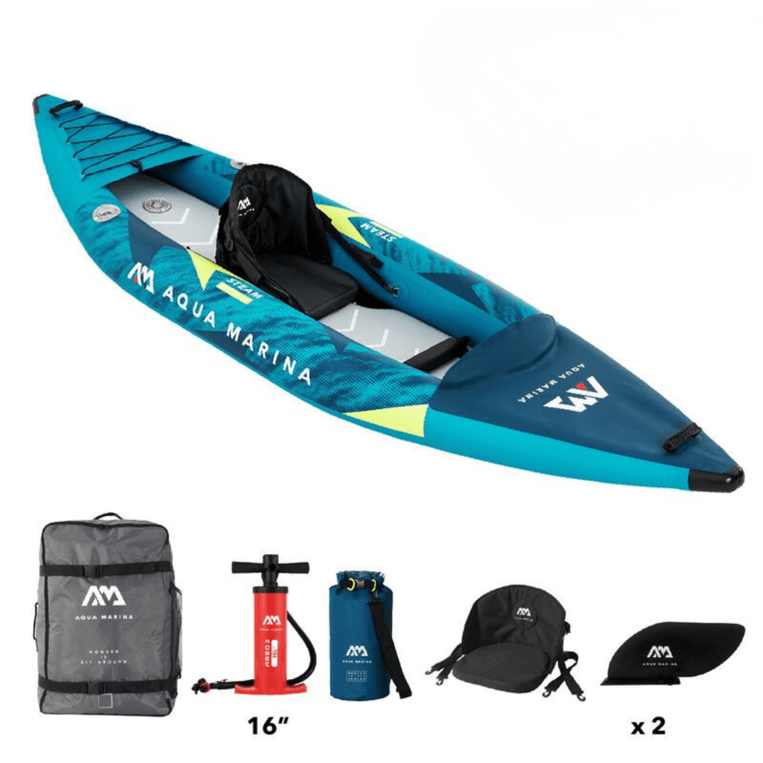 Aqua Marina Steam 1-hengen Ilmatäytteinen kajakki 312x80cm -30%