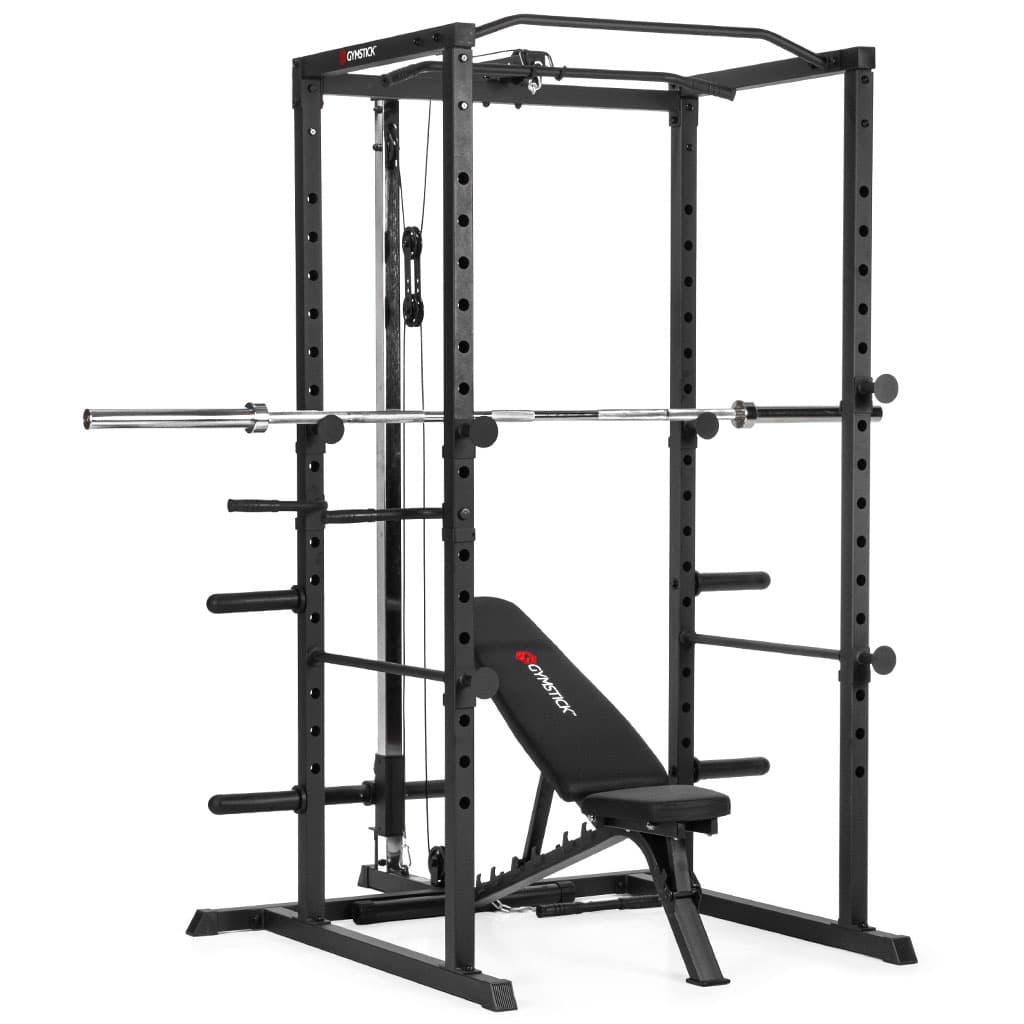 Gymstick PR50 Power Rack Garage Gym setti
