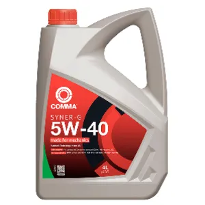 Comma Syner-G 5W-40 täyssynteettinen 4 l moottoriöljy