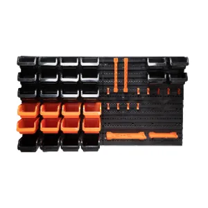 BLACK+DECKER työkaluseinä 43 osaa