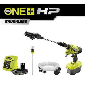 Ryobi ONE+ HP akkupainepesuri RY18PWX41A-125 (2,5 Ah)