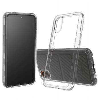 Screenor Bumper, Galaxy XCover 7 Pro -suojakuori, läpinäkyvä