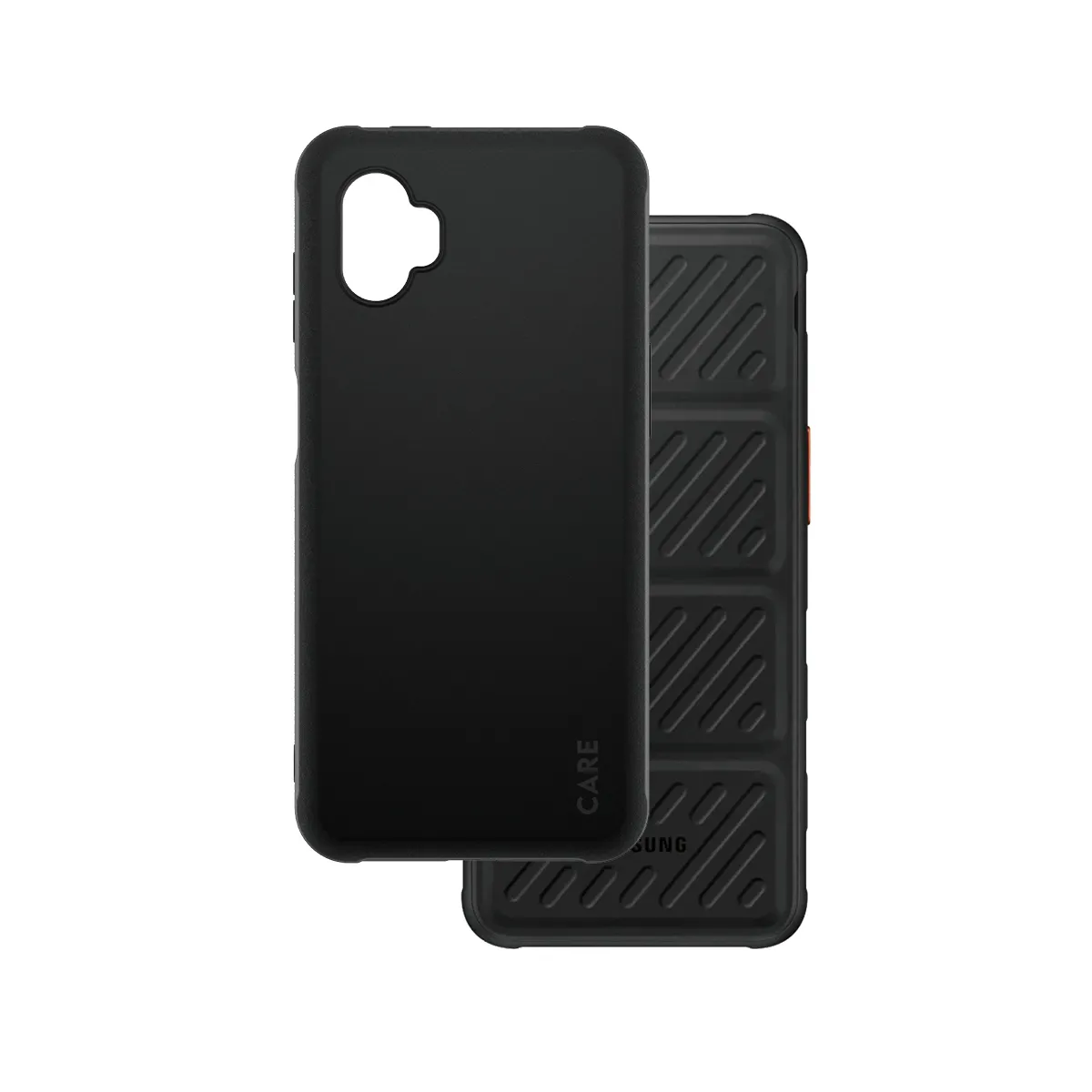 PanzerGlass CARE by PG, Galaxy XCover7 Pro -suojakuori, musta
