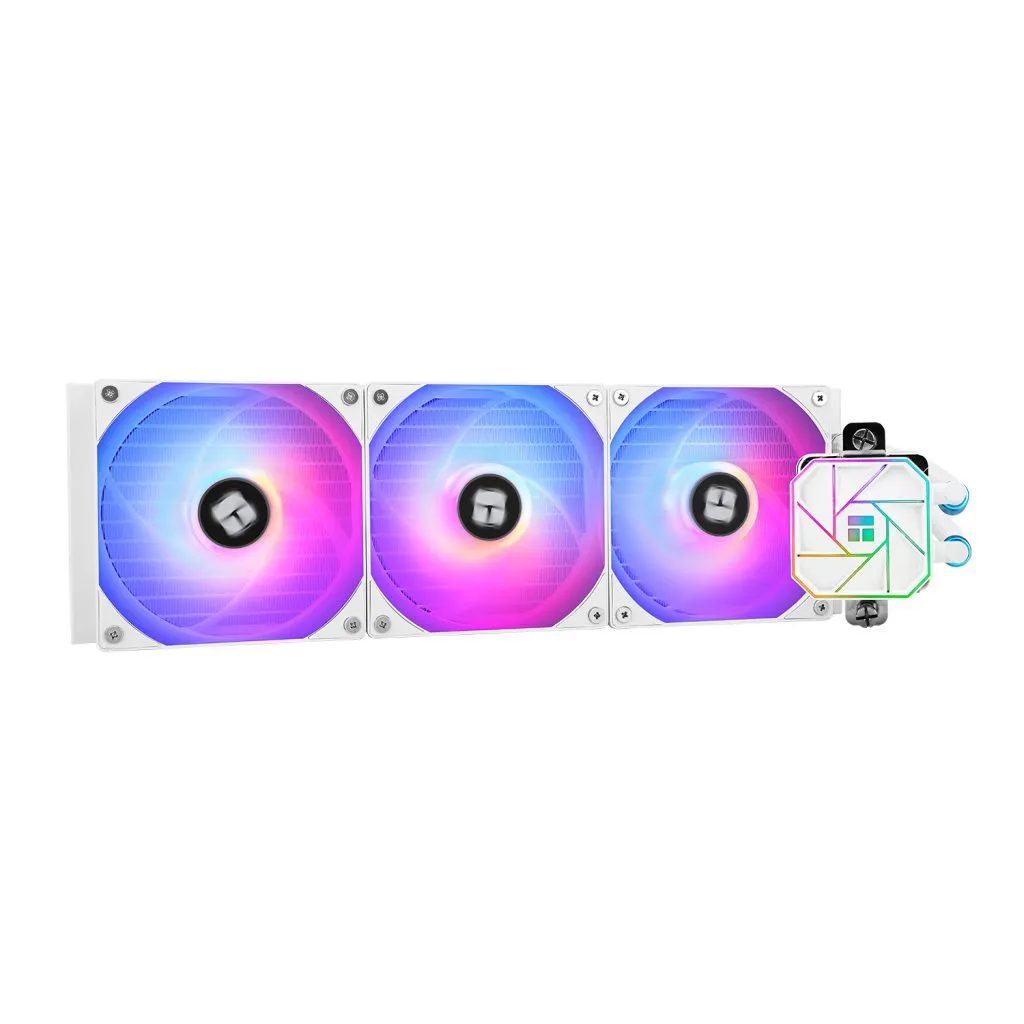 Thermalright Aqua Elite 360 V3 360mm ARGB -nestejäähdytin, valkoinen