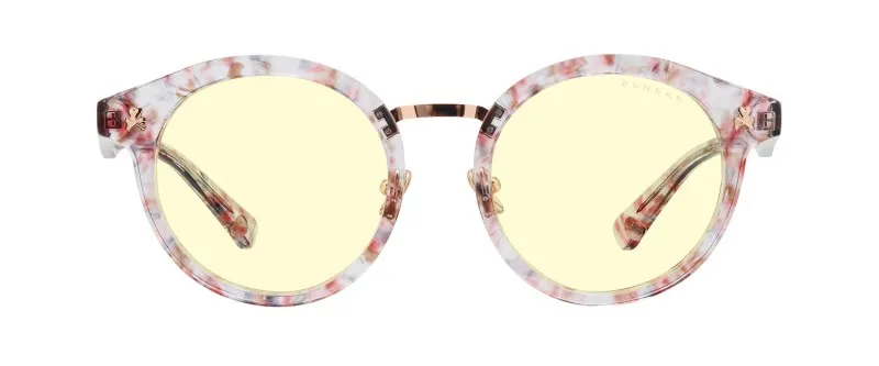 GUNNAR OPTIKS tokidoki Flower Power -tietokonelasit - Vaaleanpunainen / Meripihka