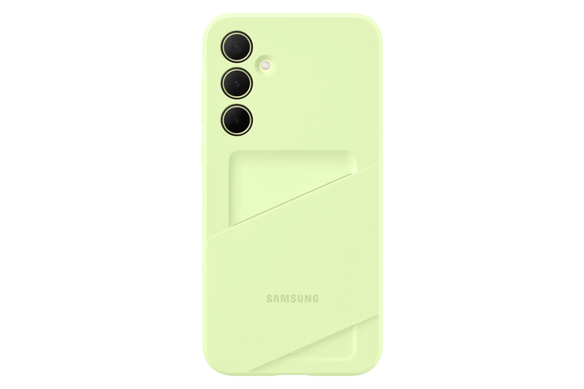Samsung Galaxy A35 Card Slot Case -suojakuori, Lime