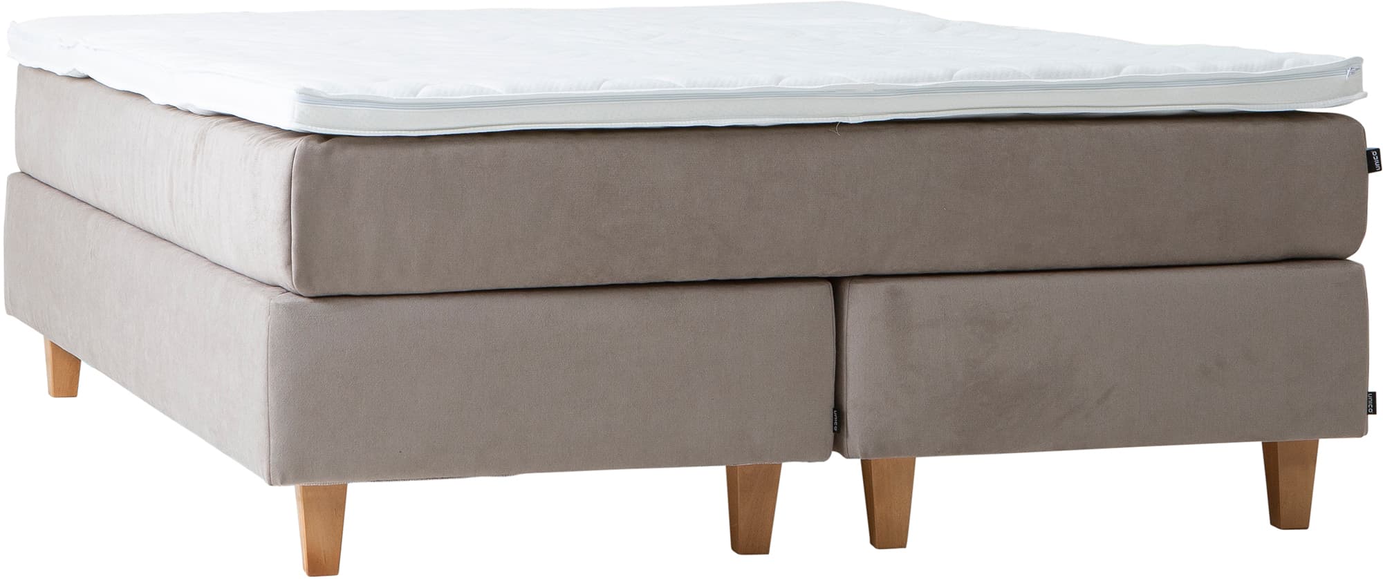 Unelle Niitty & Unelle 200 jenkkisänky 160x200 beige + Unelle 200 petauspatja