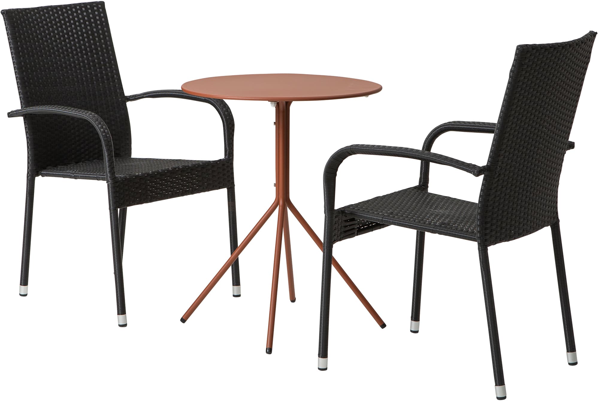 Trento & Palma ruokailuryhmä pyöreä 60cm kahdelle