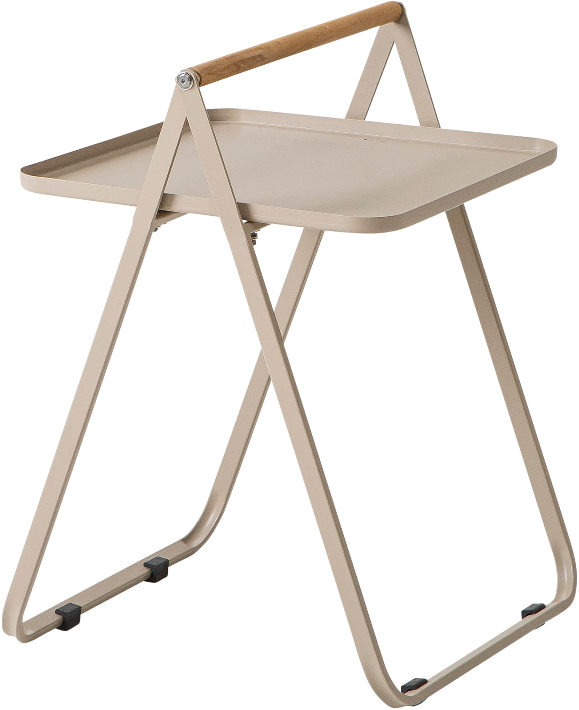 Clarin sivupöytä 42,5x42,5 cm vaalea taupe