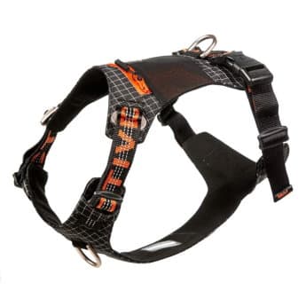 Feel Active Outdoor Pocket koiran valjaat, musta (S)