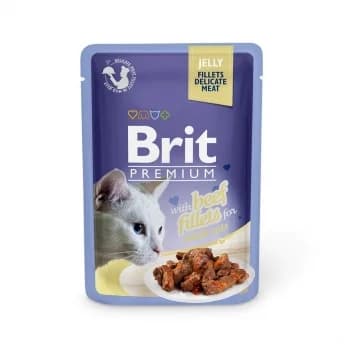 Brit Premium paloja hyytelössä liha