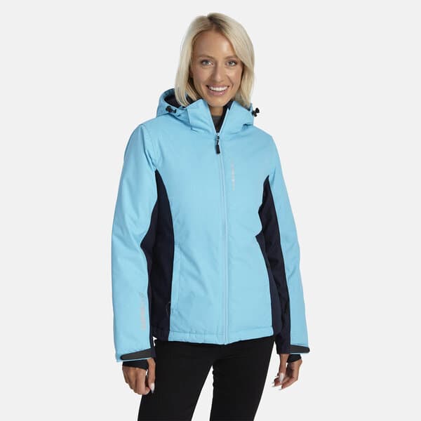 Huppa Naisten talvitakki MARITA, neon blue/ navy