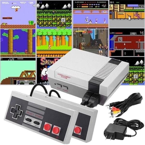 Pelikonsoli Riff AV620 Retro TV AV Analog Game Console with Dual Controllers with Built-In Games