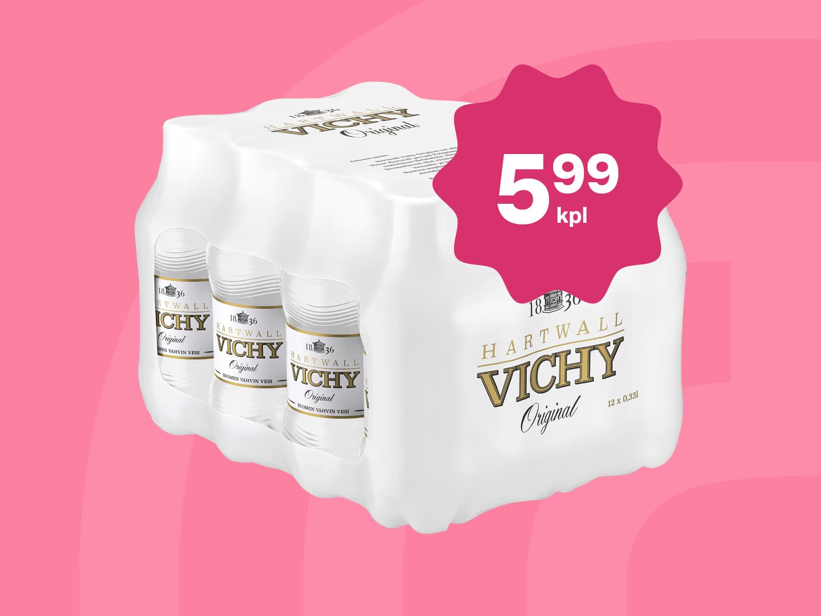 Hartwall Vichy Original 12x0,33l