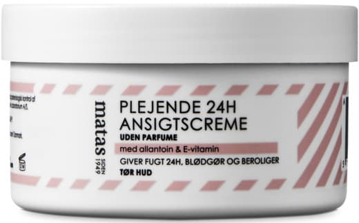 Matas Striber Nourishing 24H Face Cream For Dry Skin Fragrance Free 150 ml
