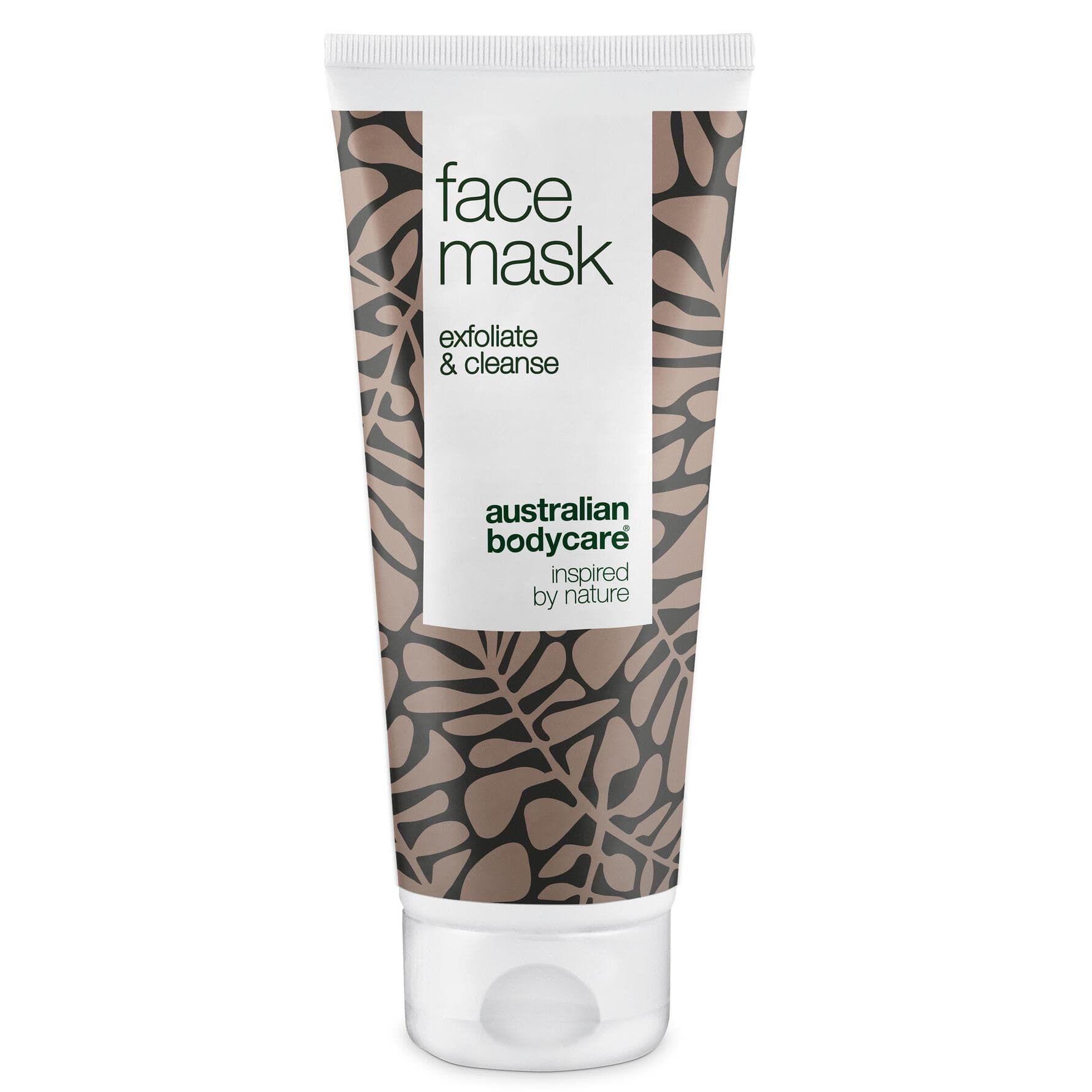 Australian Bodycare Exfoliating Face Mask – Deep Cleansing Mask For Blackheads, Pimples & Oily Skin 100 ml