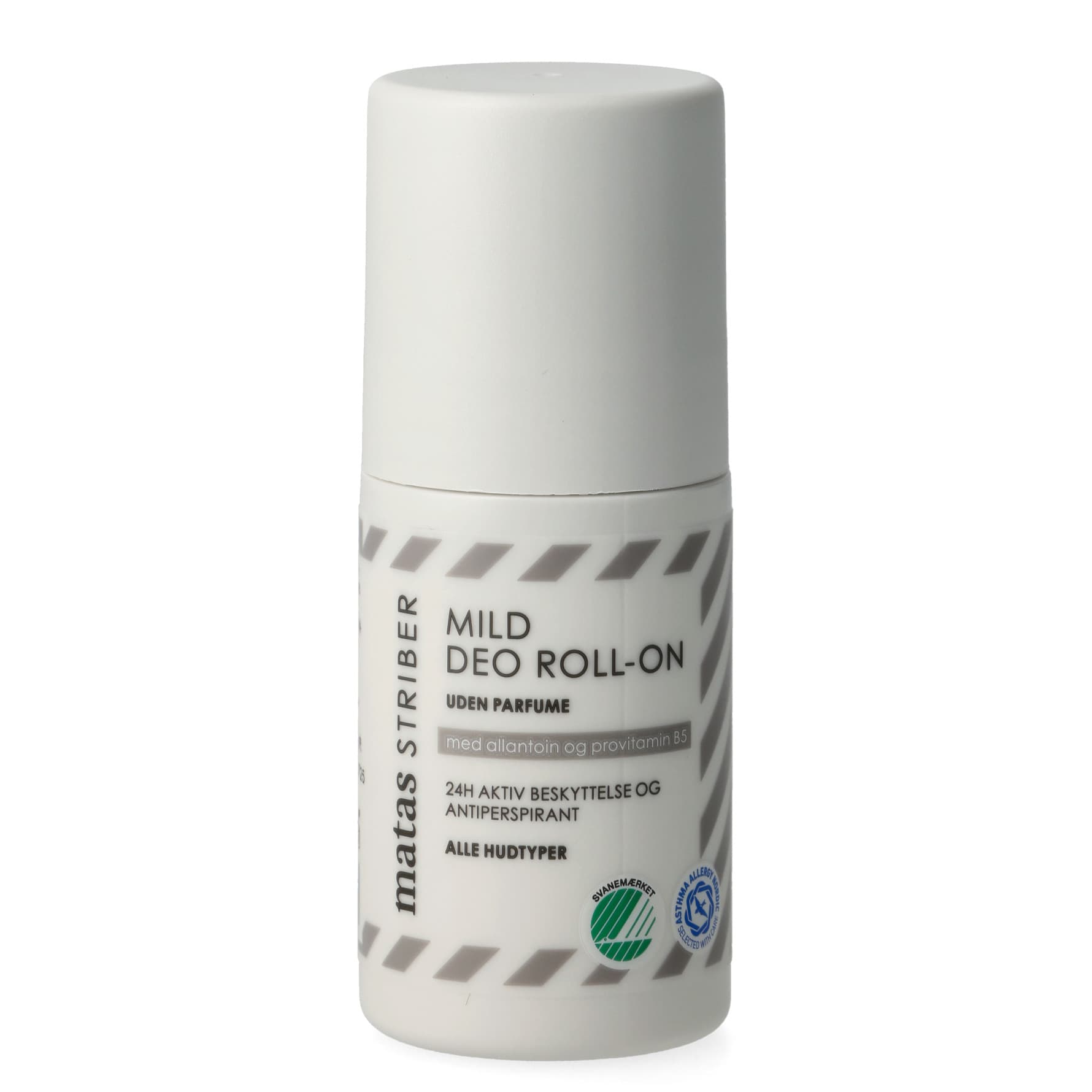 Matas Striber Mild Deodorant Roll On 24H Antiperspirant Fragrance Free 50 ml
