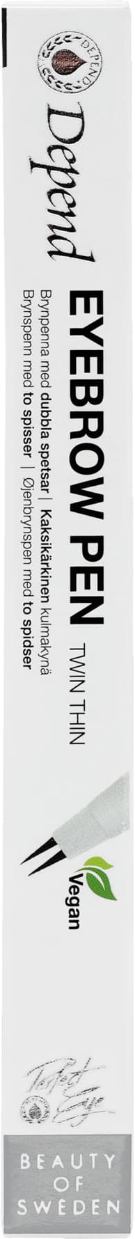 Depend Eyebrow Pen Twin Thin Nord Taupe