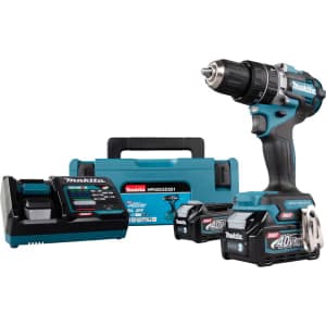 Makita XGT HP002GD201 40V 2x2,5Ah iskevä akkuporakone