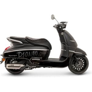 Peugeot Django 50 4T musta/mattamusta skootteri
