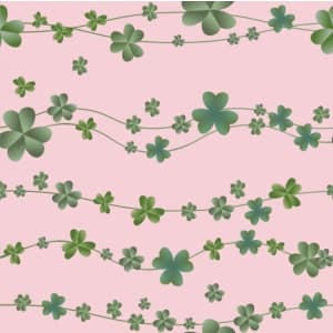 Textil Klöverband 150 cm trikookangas