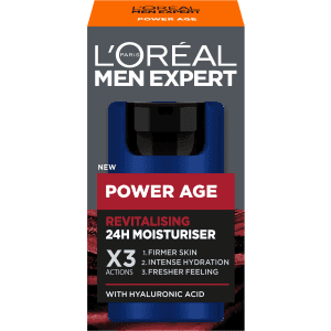 L'Oréal Paris Men Expert Power Age Revitalizing Moisturiser 50 ml päivävoide normaalille iholle
